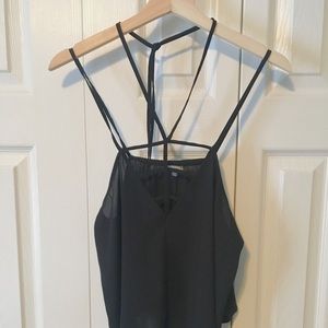 Asymmetrical Strap Top from Charlotte Russe